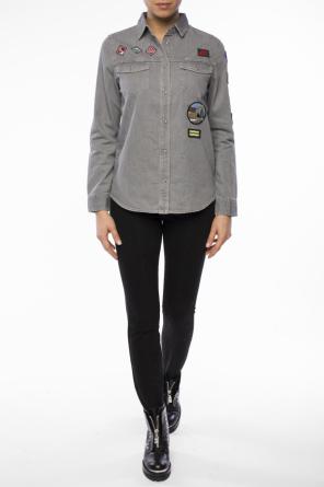 Denim shirt with patches, zdjęcie 2 Denim shirt with patches od Diesel